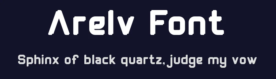 Arelv Font by ErmediaStudio — Display Font — thumbnail 2