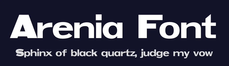 Arenia Font by Minimalistartstudio — Sans Serif Font — thumbnail 2