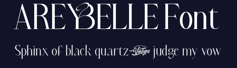 Areybelle Font by VinType — Display Font — thumbnail 2