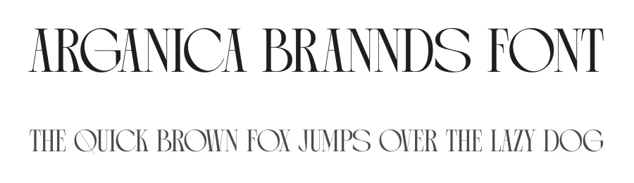 Arganica Brannds Font by timelesstype.co — Display Font