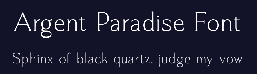 Argent Paradise Font by letterenastudios — Serif Font — thumbnail 2