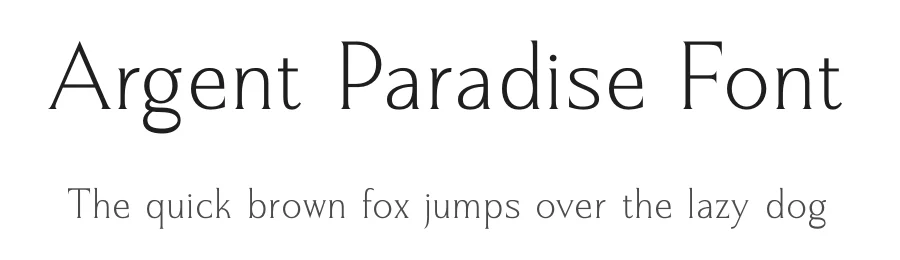 Argent Paradise Font by letterenastudios — Serif Font