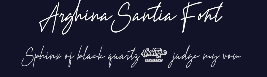 Arghina Santia Font by noahtype — Decorative Font — thumbnail 2