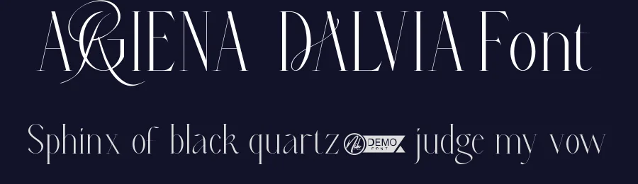 Argiena Dalvia Font by nihstudio — Display Font — thumbnail 2