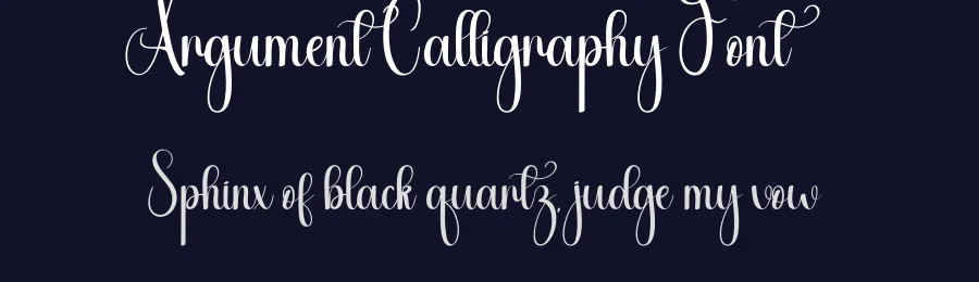 Argument Calligraphy Font by andikastudio — Script Handwritten Font — thumbnail 2