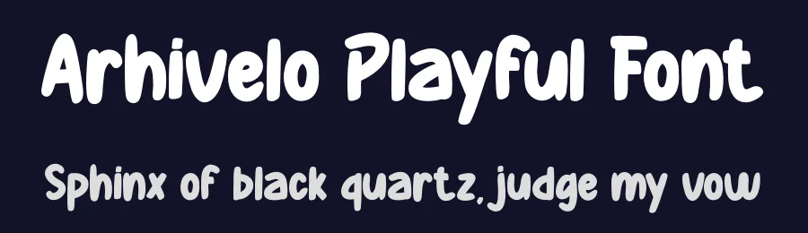 Arhivelo Playful Font by StringLabs — Display Font — thumbnail 2