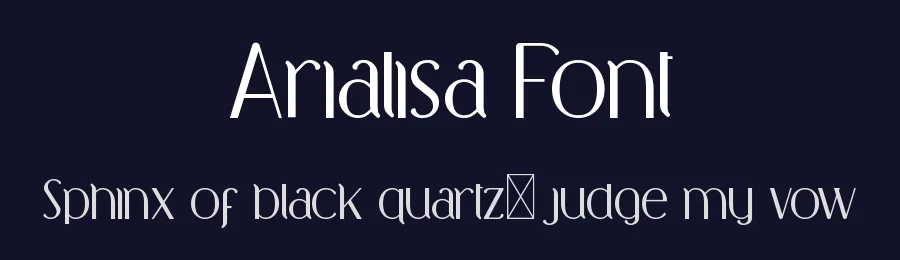 Arialisa Font by nihstudio — Sans Serif Font — thumbnail 2