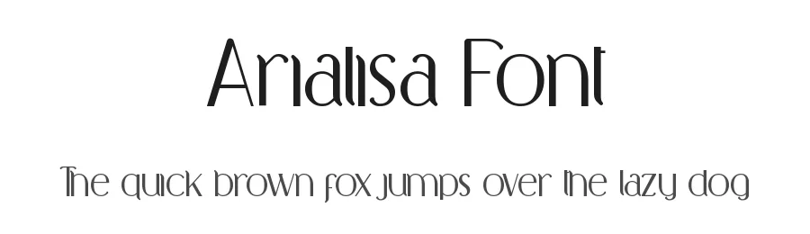 Arialisa Font by nihstudio — Sans Serif Font