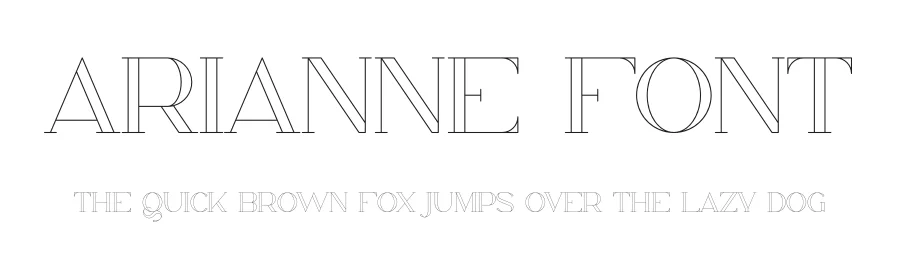 Arianne Font by vpcreativeshop — Display Font