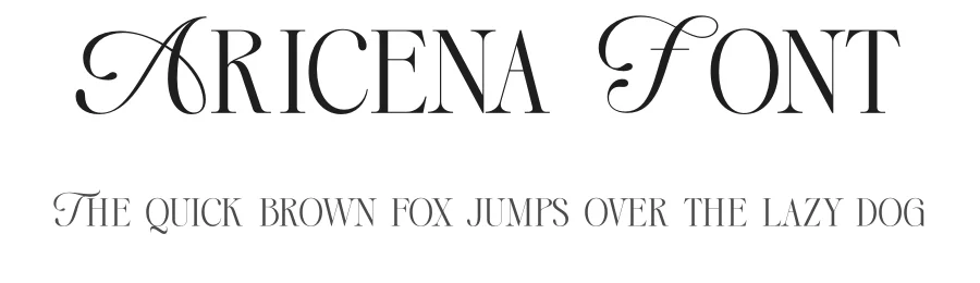 Aricena Font by Rantautype — Serif Font