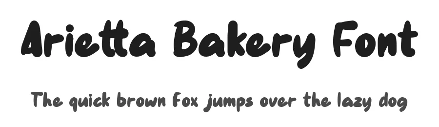 Arietta Bakery Font by Wildan Type — Display Font