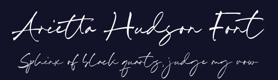 Arietta Hudson Font by Timur type — Script Handwritten Font — thumbnail 2