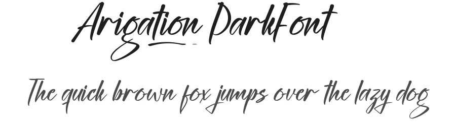 Arigation Park Font by nihstudio — Script Handwritten Font