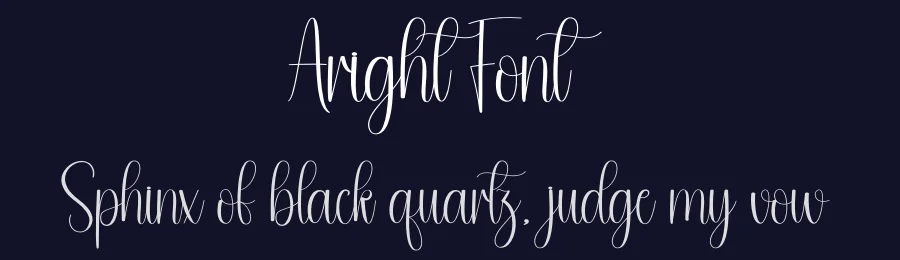Aright Font by andikastudio — Script Handwritten Font — thumbnail 2