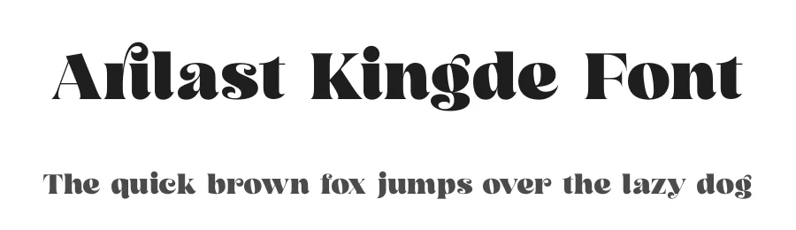 Arilast Kingde Font by timelesstype.co — Serif Font
