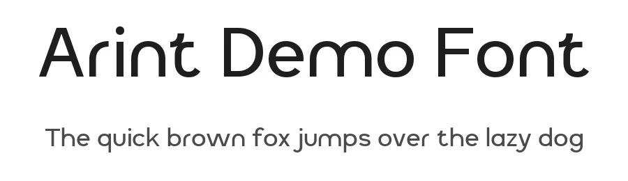 Arint Demo Font by Nexaline — Display Font