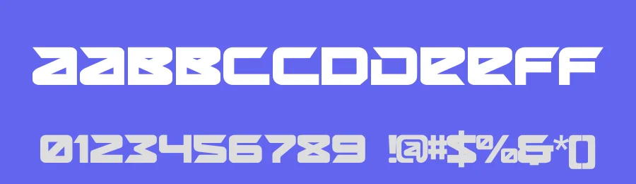 Ariovex Futuristic Display Font by figuree studio — Display Font — thumbnail 3