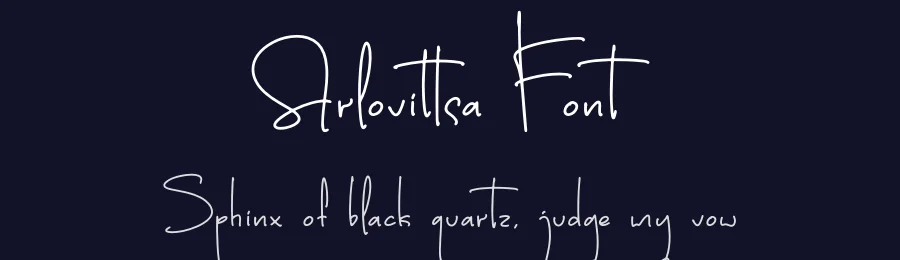 Arlovittsa Font by perspectype — Script Handwritten Font — thumbnail 2