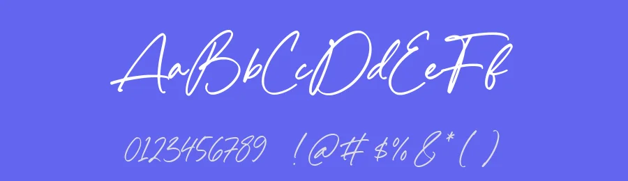 Armani Herlinda Font by Timur type — Script Handwritten Font — thumbnail 3
