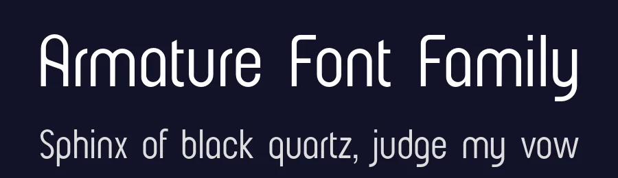 Armature Font Family by UICreative — Decorative Font — thumbnail 2