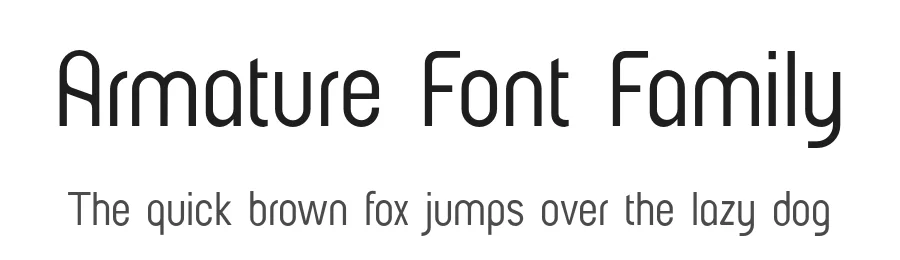 Armature Font Family by UICreative — Decorative Font