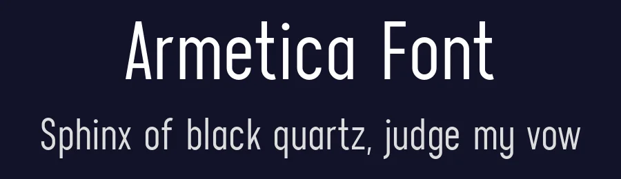 Armetica Font by Hsan Fonts — Sans Serif Font — thumbnail 2