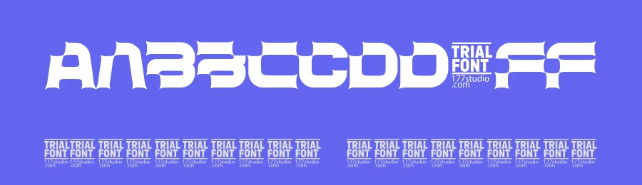 Armies Divided – Cyber Font by 177Studio — Display Font — thumbnail 3