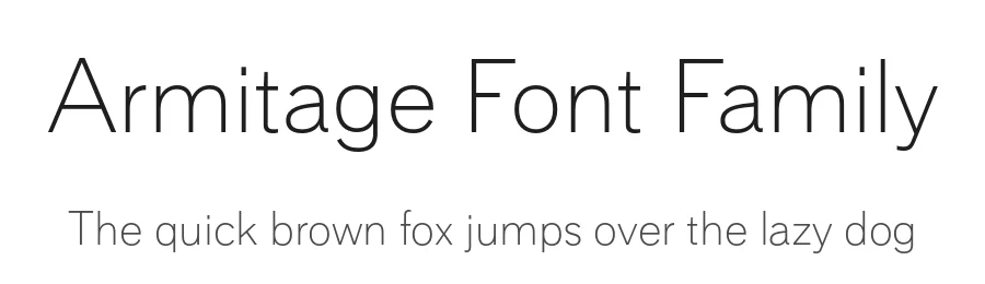 Armitage Font Family by Dunwich Type β Decorative Font