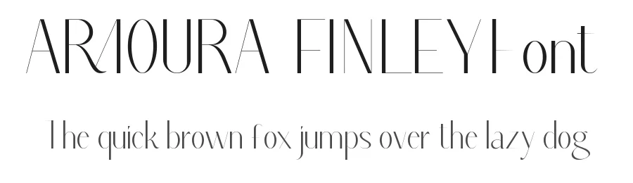 Armoura Finley Font by CalligraphyFonts.net — Sans Serif Font