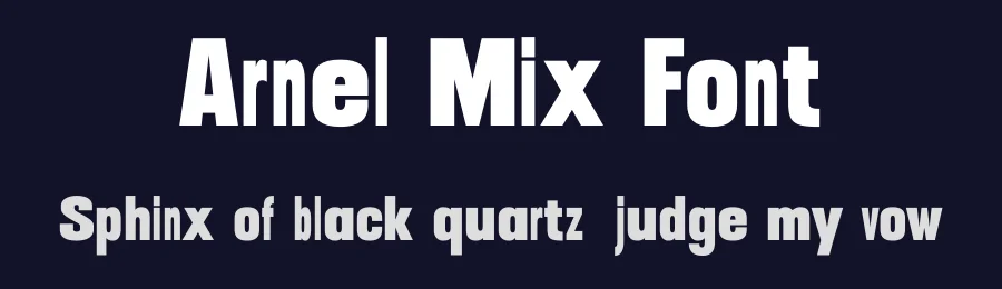 Arnel Mix Font by craftsupplyco — Display Font — thumbnail 2