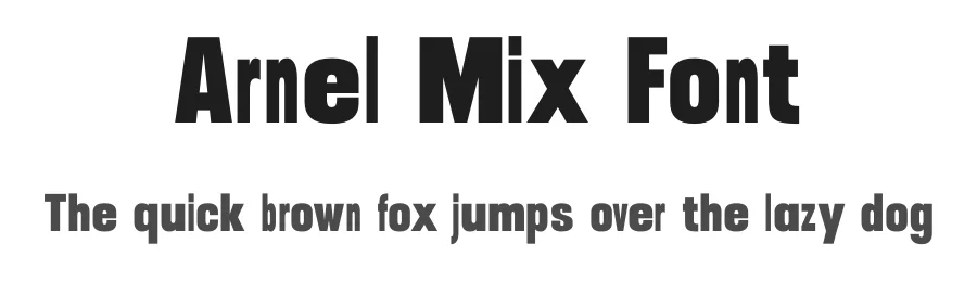 Arnel Mix Font by craftsupplyco — Display Font