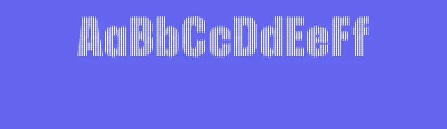 Arnel Slitscan Font by craftsupplyco — Display Font — thumbnail 3