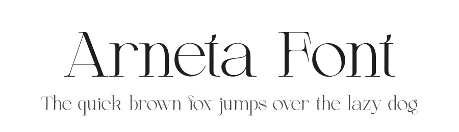 Arneta Font by zaain type — Decorative Font