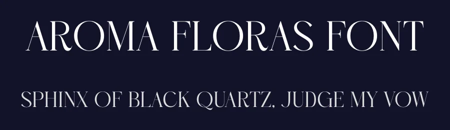 Aroma Floras Font by timelesstype.co — Serif Font — thumbnail 2
