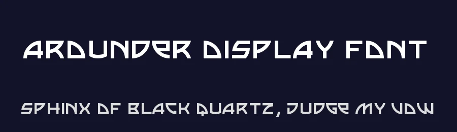 Arounder Display Font by Maxim Raikov — Display Font — thumbnail 2