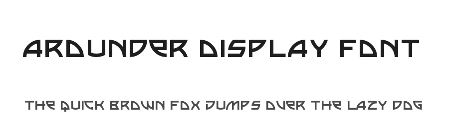 Arounder Display Font by Maxim Raikov — Display Font