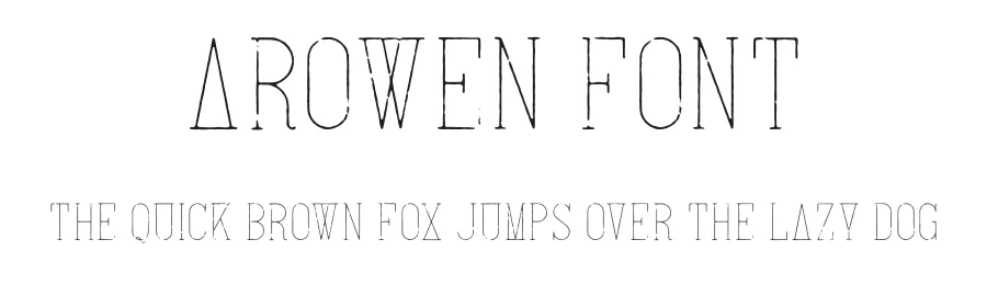 Arowen Font by vp_creative_shop — Decorative Font