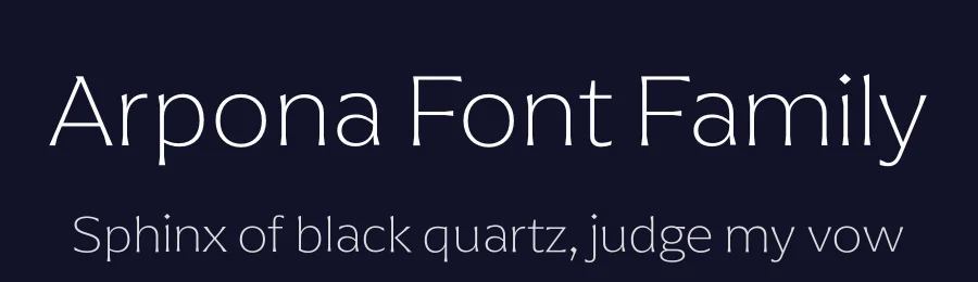 Arpona Font Family by floodfonts — Serif Font — thumbnail 2