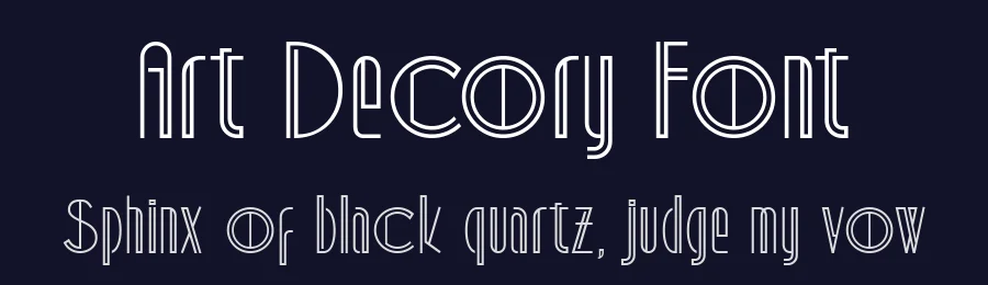 Art Decory Font by alit design — Display Font — thumbnail 2