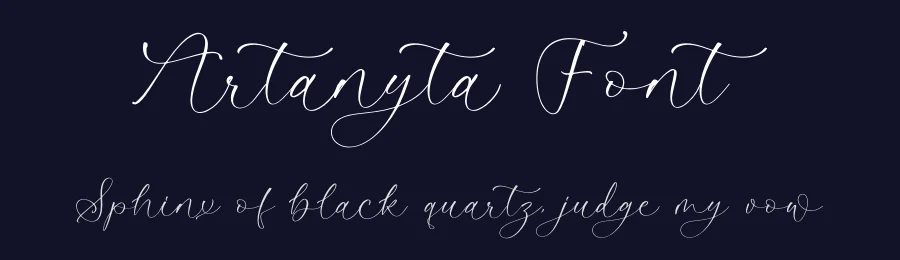Artanyta Font by letterfabric — Script Handwritten Font — thumbnail 2