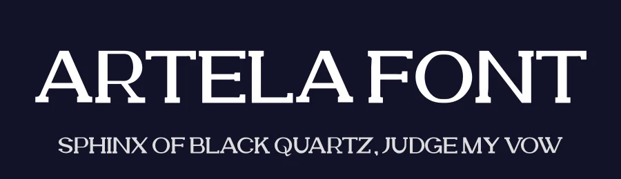 Artela Font by letterfiastudio — Serif Font — thumbnail 2