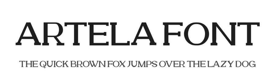 Artela Font by letterfiastudio — Serif Font