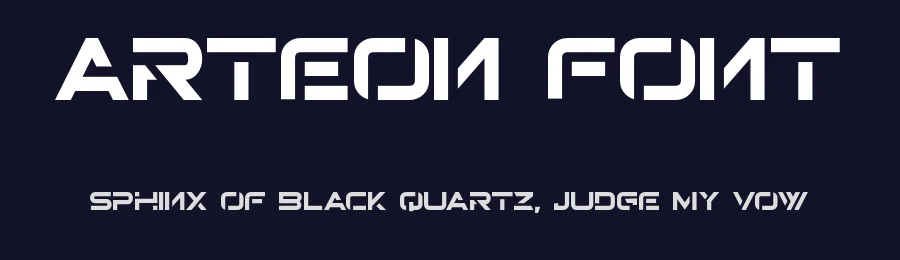 Arteon Font by Vroz Studio — Display Font — thumbnail 2