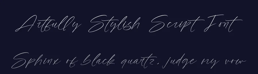 Artfully Stylish Script Font by Operatype.Co — Script Handwritten Font — thumbnail 2