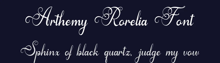 Arthemy Rorelia Font by Denustudios — Script Handwritten Font — thumbnail 2