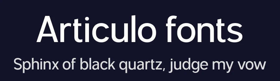 Articulo fonts by Gilar Studio — Sans Serif Font — thumbnail 2
