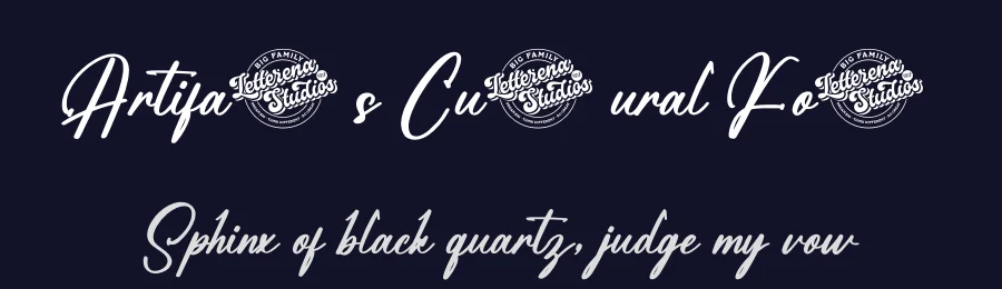 Artifacts Cultural Font by letterenastudios — Script Handwritten Font — thumbnail 2