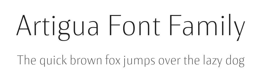 Artigua Font Family by Picador — Sans Serif Font