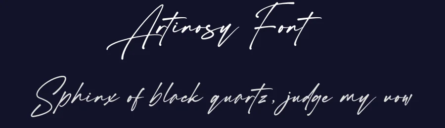 Artinosy Font by Rantautype — Script Handwritten Font — thumbnail 2