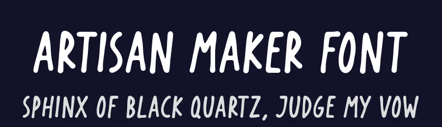 Artisan Maker Font by Timur type — Script Handwritten Font — thumbnail 2